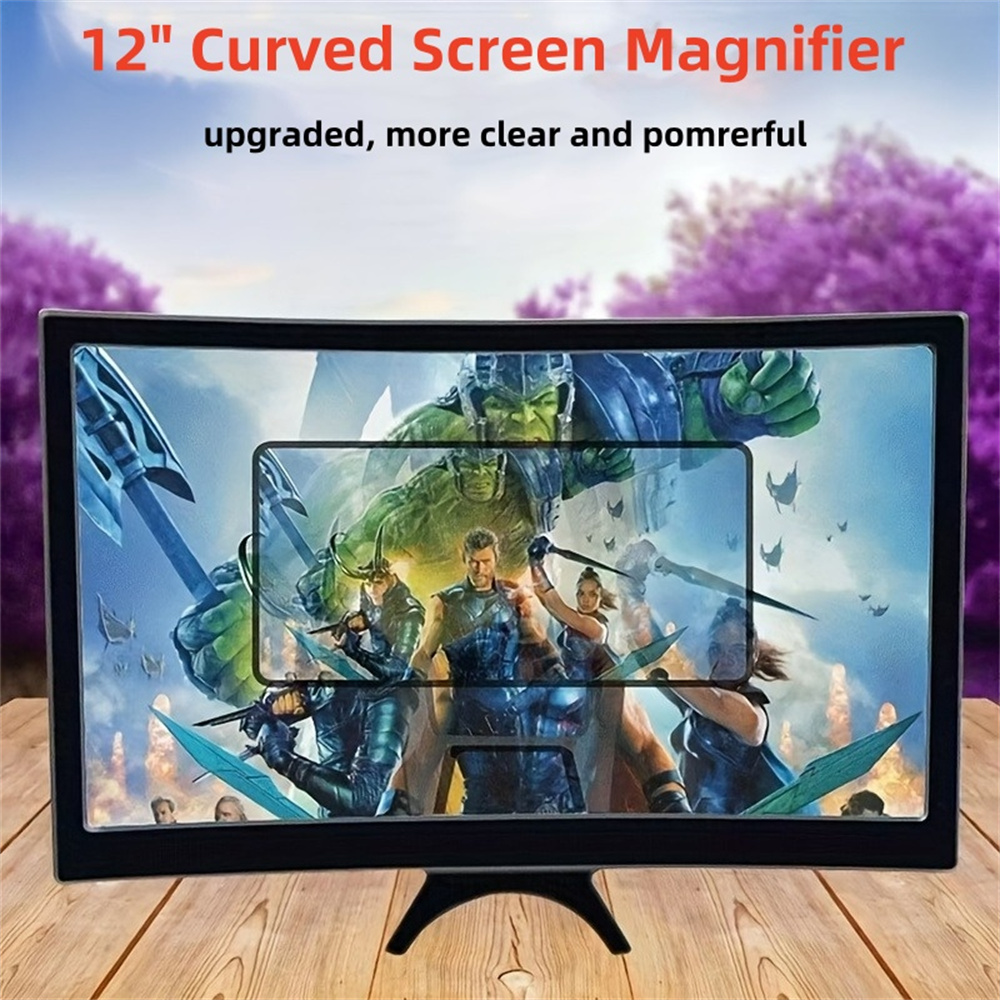 Digital Magnifier Reading - 12인치 대형 곡면 스크린 3D HD