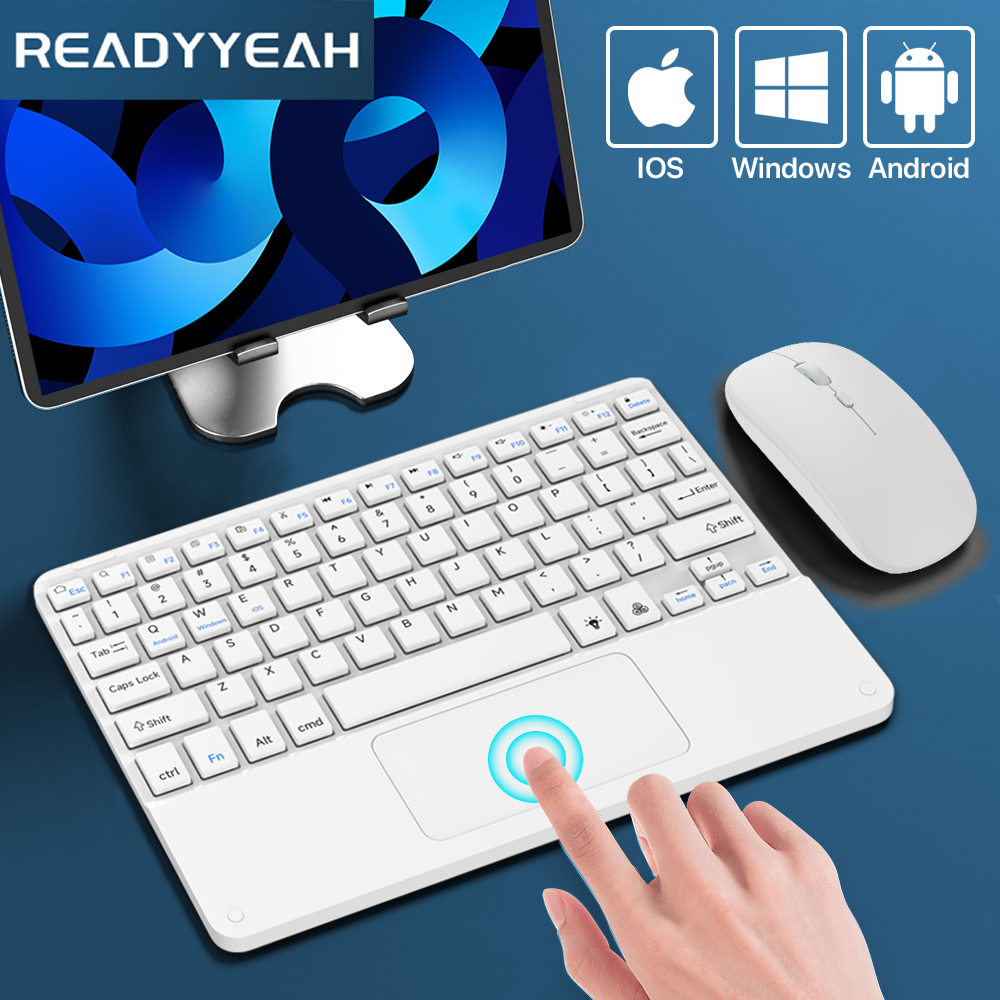 Wireless Keyboard Mini - 터치패드 무선 키보드 및 마우스 iOS용