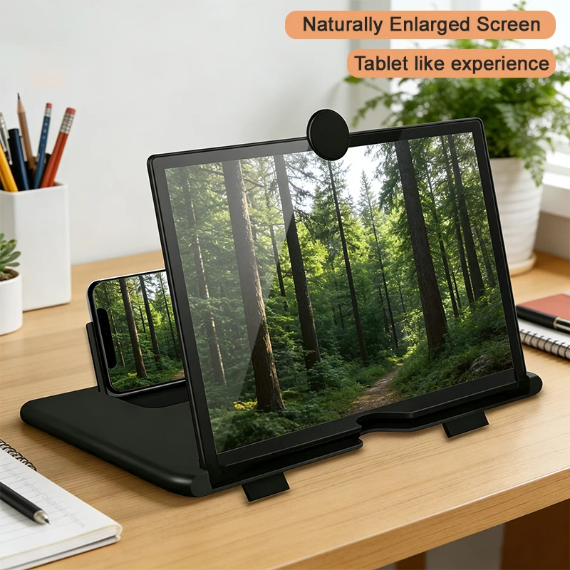 Digital Magnifier Reading - 12인치 모바일 폰 확대경, 울트라-HD 화면,