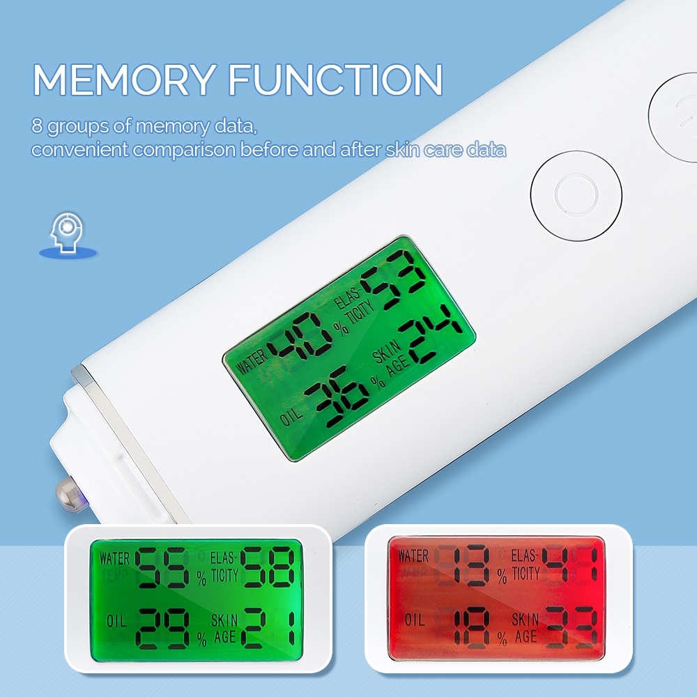 피부 테스터 얼굴 피부 수분 및 오일 함량 분석기, 피 - Electronics Quiz 리뷰 및 가격