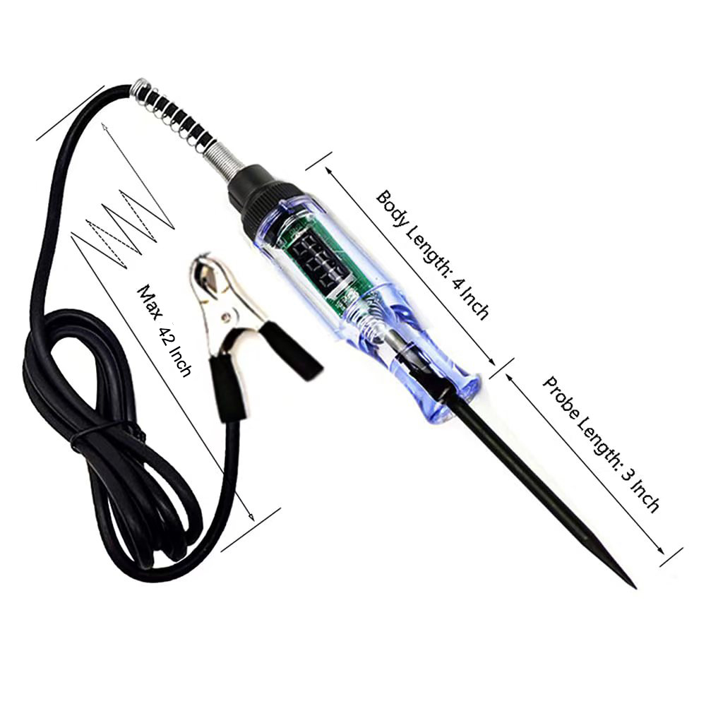 자동차 트럭 전압 회로 테스터 6V 12V 24V 자동 - Electronics Quiz 리뷰 및 가격