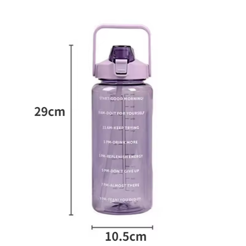 2 리터 빨대 플라스틱 물병 대형 휴대용 여행용 병 스 - Smart Water Bottle Tracker 리뷰 및 가격