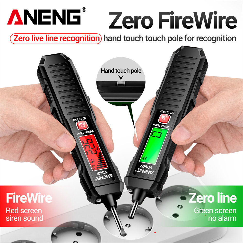 ANENG VD807 스마트 전기 펜 테스터 NCV 센 - Electronics Quiz 리뷰 및 가격