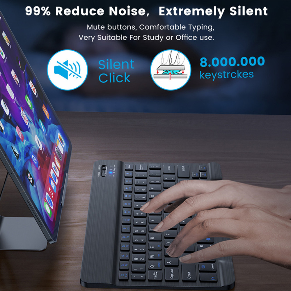 아이패드 폰 태블릿용 10 lnch 무선 블루투스 미니 - Wireless Keyboard Mini 리뷰 및 가격
