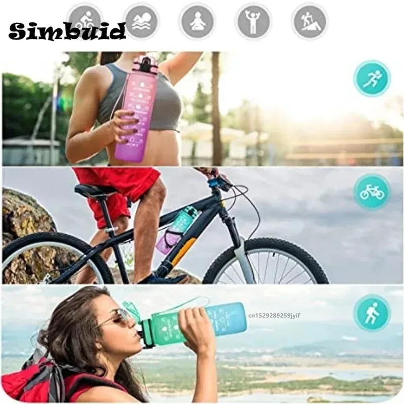 동기 부여 스포츠 물병, 빨대가 있는 휴대용 누수 방지 - Smart Water Bottle Tracker 리뷰 및 가격