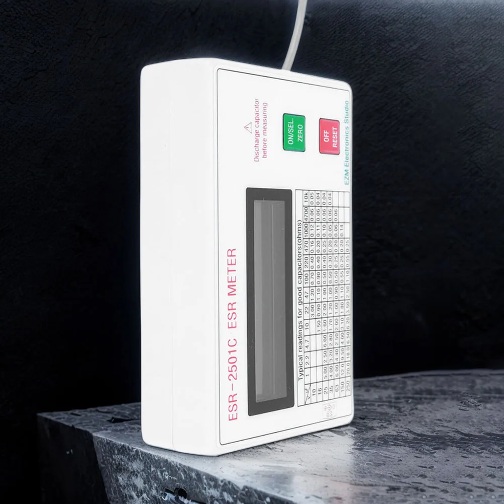 1세트 ESR2501C 커패시터 ESR DCR 테스터  - Electronics Quiz 리뷰 및 가격