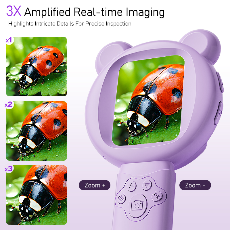 어린이용 디지털 돋보기 2.8'' 스크린 휴대용 비디오 - Digital Magnifier Reading 리뷰 및 가격