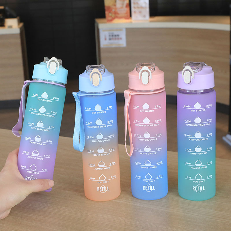 700ML 러닝 물병 소프트 물병 타임 마커 컵 휴대용 - Smart Water Bottle Tracker 리뷰 및 가격