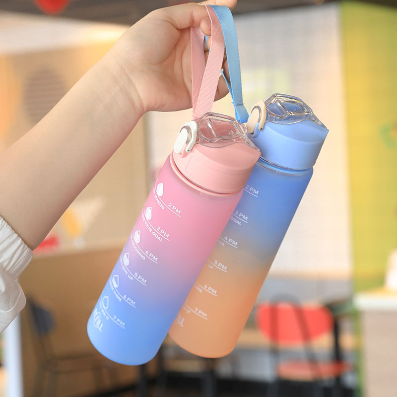 700ML 러닝 물병 소프트 물병 타임 마커 컵 휴대용 - Smart Water Bottle Tracker 리뷰 및 가격
