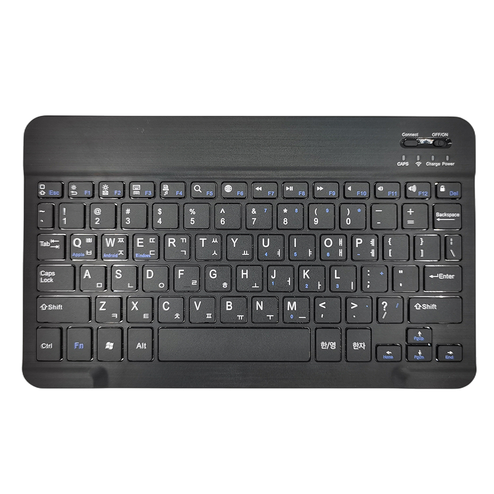 10 인치 휴대용 미니 무선 블루투스 스페인어 러시아어 - Wireless Keyboard Mini 리뷰 및 가격