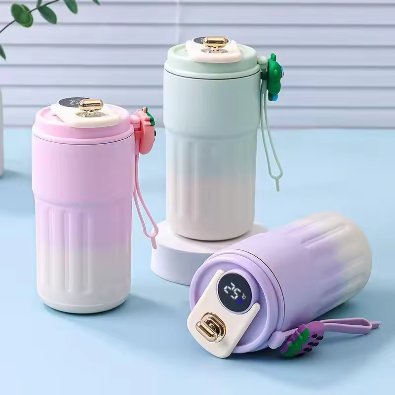 스마트 보온병 물병 디지털 LED 온도 표시 커피컵 스 - Smart Water Bottle Tracker 리뷰 및 가격
