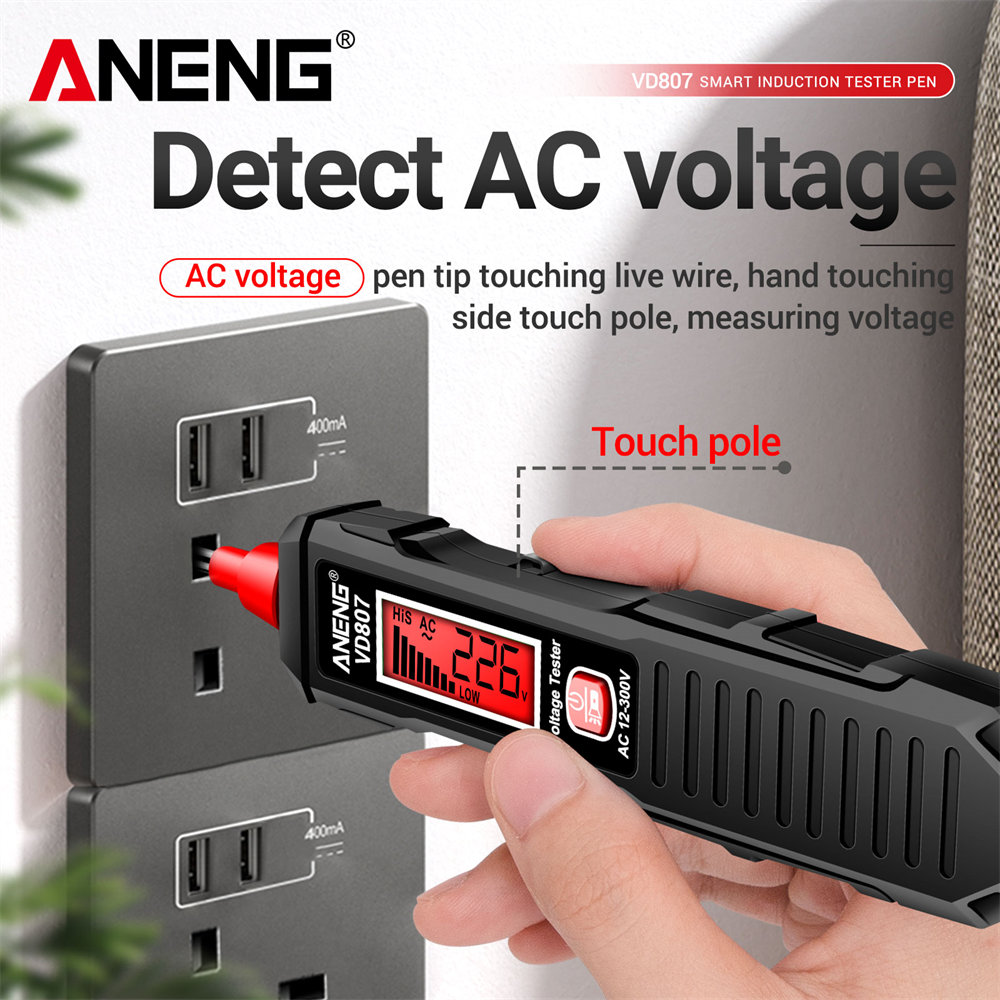 ANENG VD807 한 단어 유도 테스터 휴대용 50 - Electronics Quiz 리뷰 및 가격