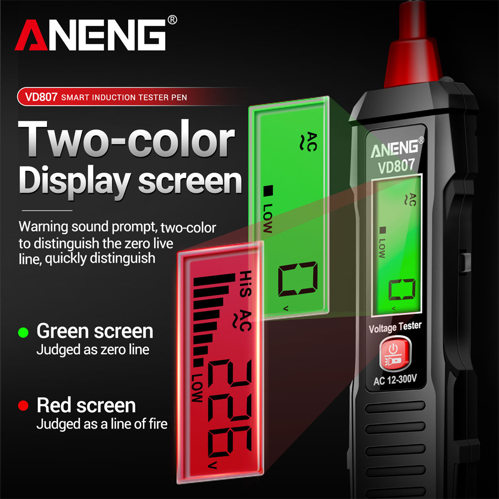 ANENG VD807 한 단어 유도 테스터 휴대용 50 - Electronics Quiz 리뷰 및 가격