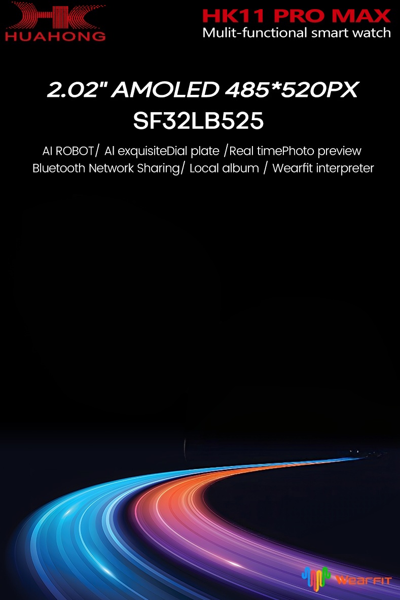 오리지널 HK11 Pro MAX 스마트워치 AMOLED - Electronics Quiz 리뷰 및 가격