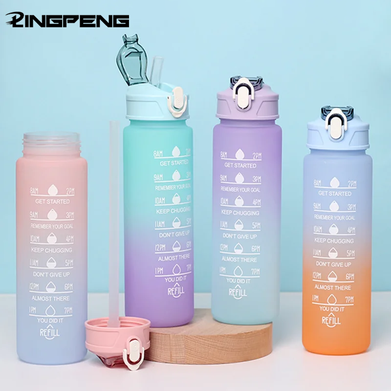 700ml 스포츠 물병 고온 방지 눈금 표시 빨대컵 레 - Smart Water Bottle Tracker 리뷰 및 가격