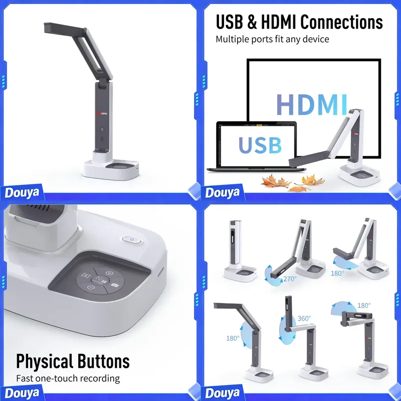 조이유징 2 in 1 문서 카메라 및 웹캠 4K A3  - Document Camera Visualizer 리뷰 및 가격