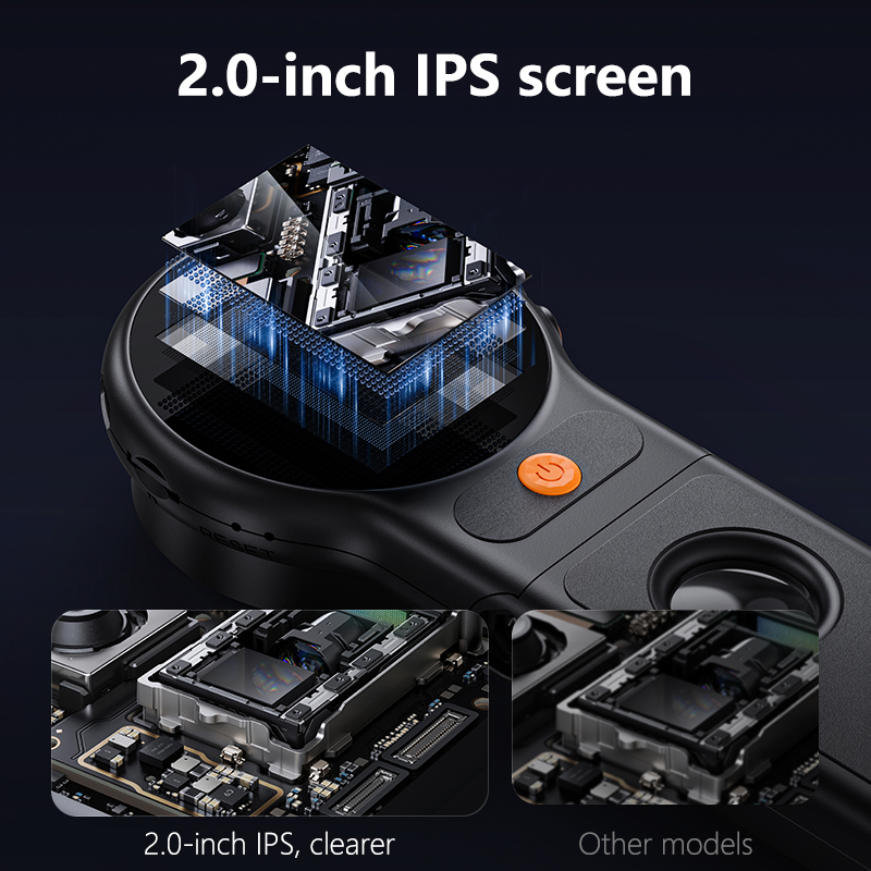 자동 초점 500X 디지털 현미경 8leds 2MP 코 - Digital Magnifier Reading 리뷰 및 가격